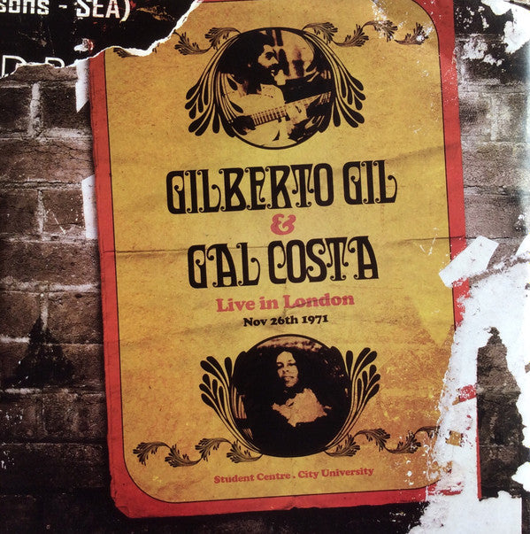 Gilberto Gil e Gal Costa — Live in London 71 (LP Vinyl Record, sealed)
