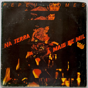 Pepeu Gomes — Na Terra A Mais De Mil (LP Vinyl Record, used)