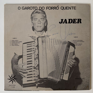 Jader — O Garoto do Forró Quente (LP Vinyl Record, used)