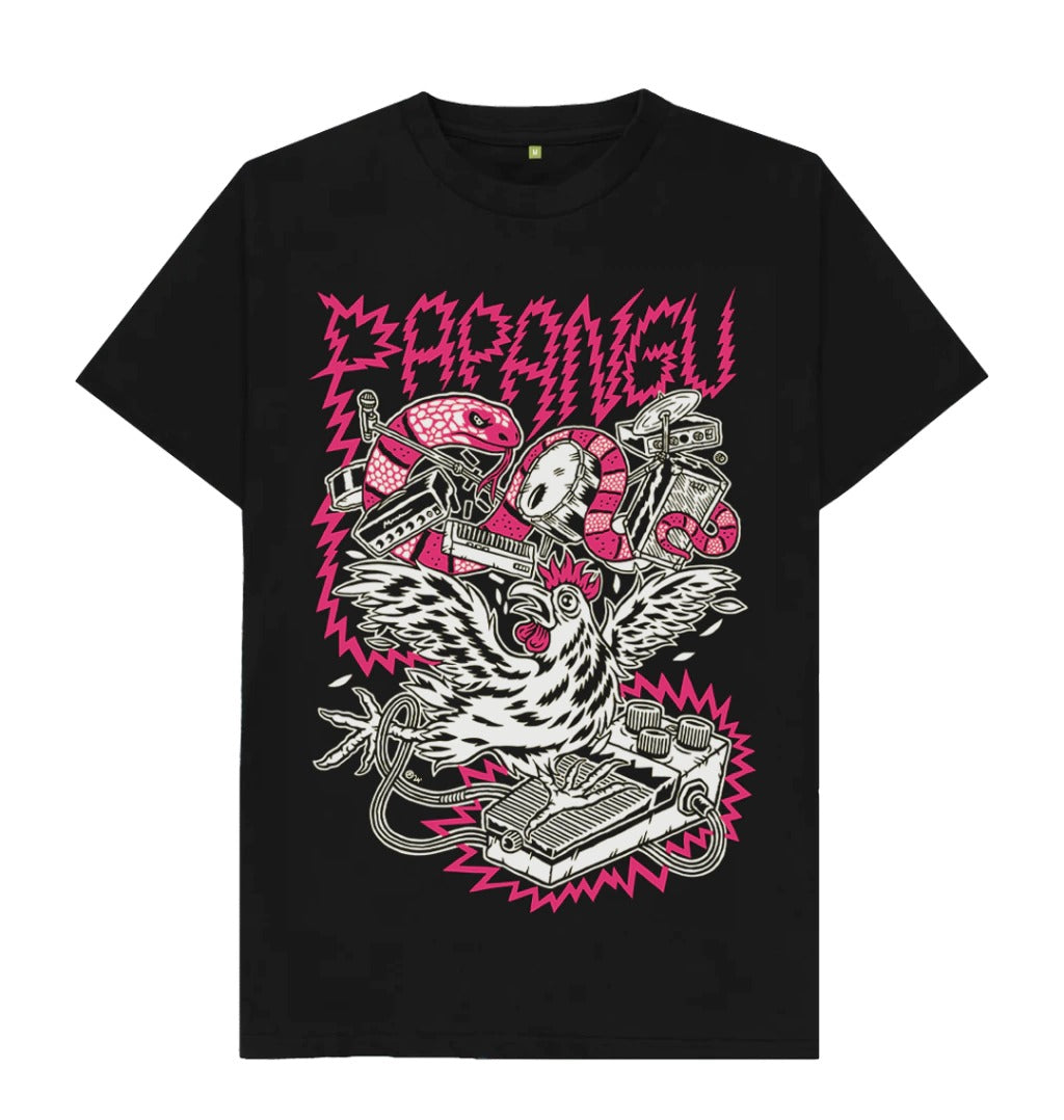 T-Shirt Papangu - Venomous Light Purple/Black