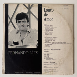Fernando Luiz — Louco De Amor (LP Vinyl Record, used)