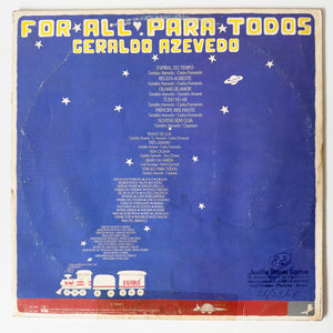 Geraldo Azevedo — For All Para Todos (LP Vinyl Record, used)