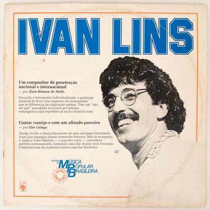 Various — História Da Música Popular Brasileira - Ivan Lins (LP Vinyl Record, used)