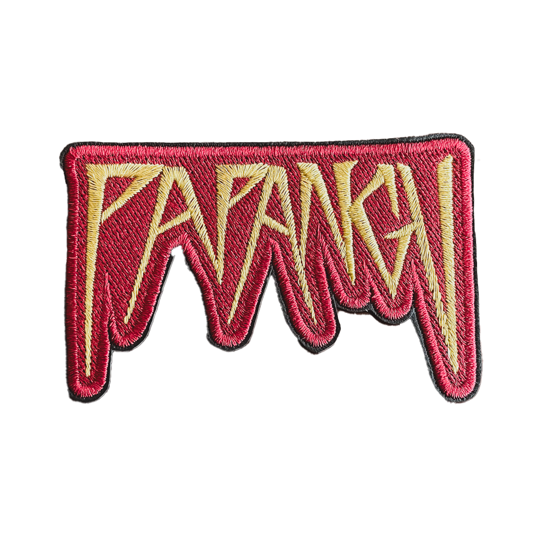 Patch Papangu - Red and Golden logo