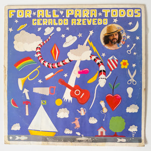 Geraldo Azevedo — For All Para Todos (LP Vinyl Record, used)