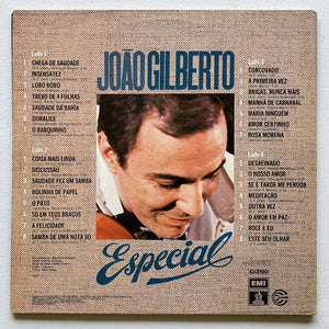João Gilberto — Especial 30 Sucessos (LP Vinyl Record, used)