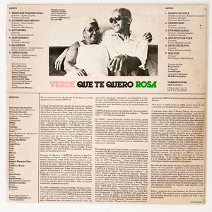 Cartola — Verde Que Te Quero Rosa (LP Vinyl Record, used)