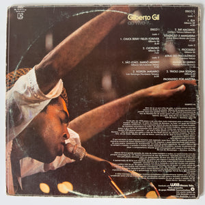Gilberto Gil — Ao Vivo (LP Vinyl Record, used)