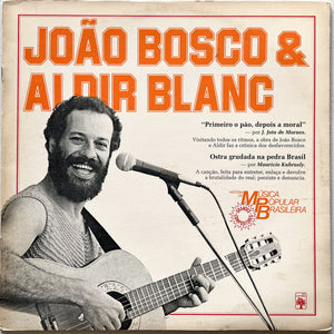 Various — História Da Música Popular Brasileira - João Bosco & Aldir Blanc (LP Vinyl Record, used)