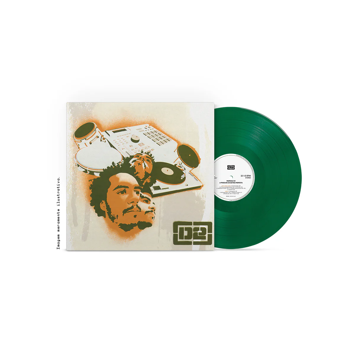 Marcelo D2 — A Procura Da Batida Perfeita (LP Vinyl Record, sealed)