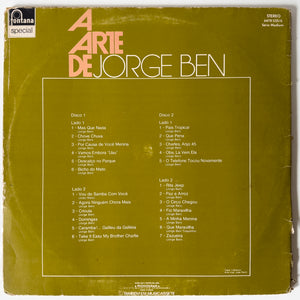 Jorge Ben — A Arte De Jorge Ben (LP Vinyl Record, used)